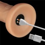 10' vibrating power basics cock - obrazek 5