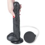 11' squirt extreme dildo - black - obrazek 4