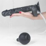 11' squirt extreme dildo - black - obrazek 7