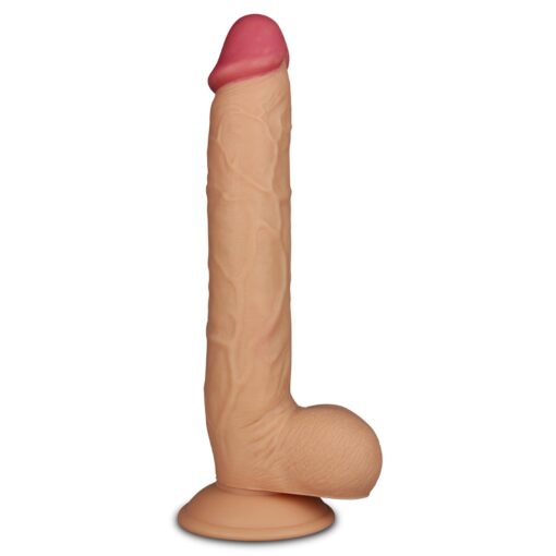 10"" legendary king sized realistic dildo - obrazek 4