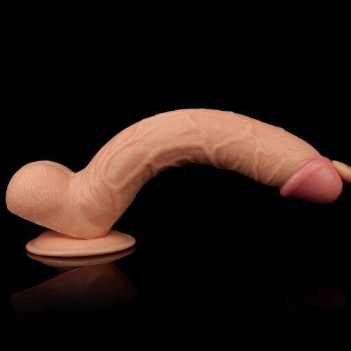 10"" legendary king sized realistic dildo - obrazek 7