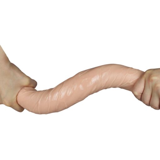 17"" king size realistic slim ultra double dildo - obrazek 3