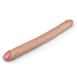 17"" king size realistic slim ultra double dildo - obrazek 4