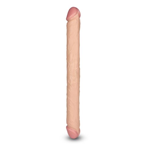17"" king size realistic slim ultra double dildo - obrazek 6