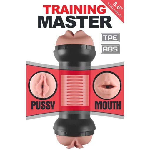 Training master double side stroker mouth and pussy - obrazek 4