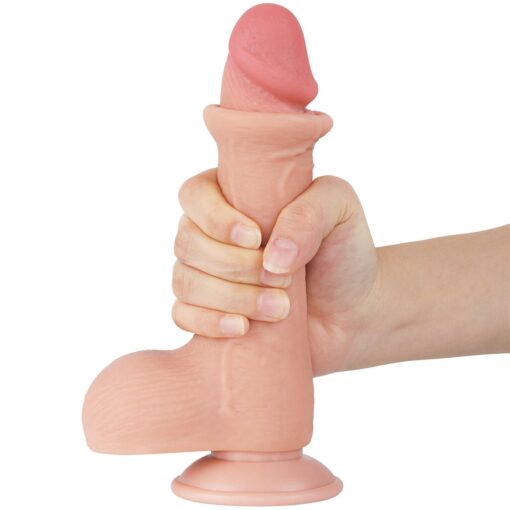 7.5' sliding skin dual layer dong flesh - obrazek 4