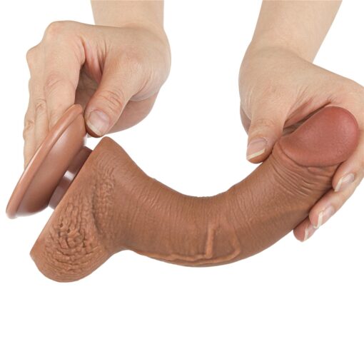 7.5' sliding skin dual layer dong brown - obrazek 5