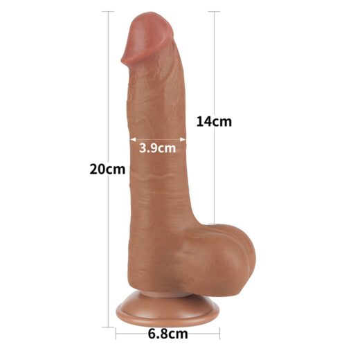 8' sliding skin dual layer dong brown - obrazek 2