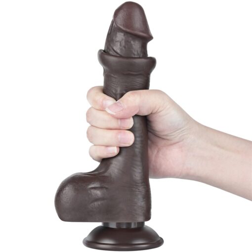 8' sliding skin dual layer dong black - obrazek 4