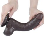 8' sliding skin dual layer dong black - obrazek 5