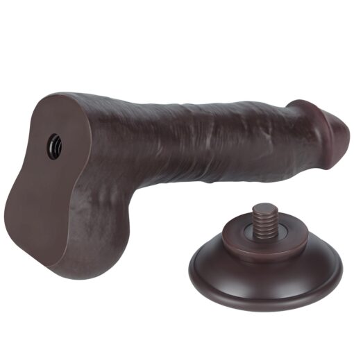 8' sliding skin dual layer dong black - obrazek 8