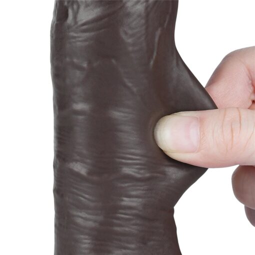8' sliding skin dual layer dong black - obrazek 9