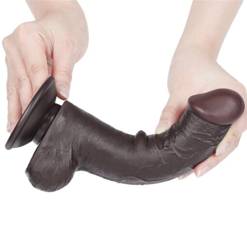 8' sliding skin dual layer dong black - obrazek 5