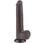 9' sliding skin dual layer dong black - obrazek 3