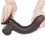 9' sliding skin dual layer dong black - obrazek 5