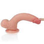 8' dual layered platinum silicone cock - obrazek 8
