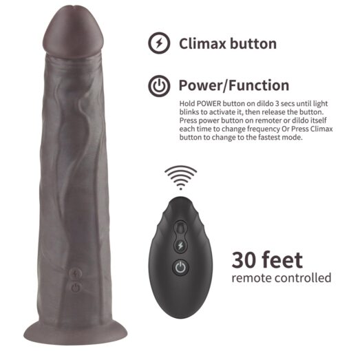 9.0' dual layered platinum silicone rotator - obrazek 4