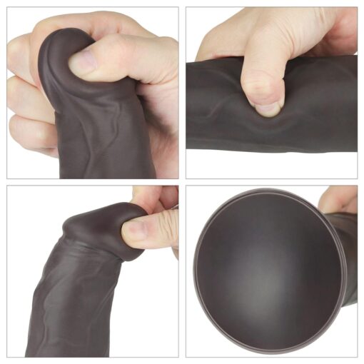 9.0' dual layered platinum silicone rotator - obrazek 7