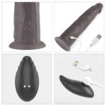 9.0' dual layered platinum silicone rotator - obrazek 9