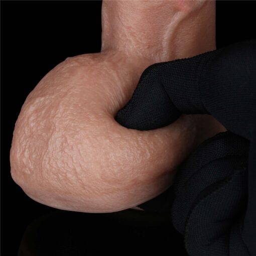 9' dual layered silicone cock - obrazek 5