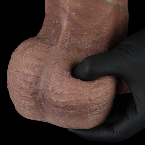 13" dual layered silicone cock xxl - obrazek 9