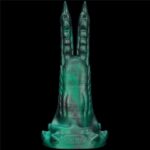 Savage charm double-claw vibrating silicone dildo - obrazek 12