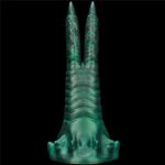 Savage charm double-claw vibrating silicone dildo - obrazek 11