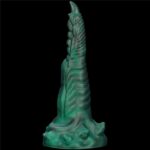 Savage charm double-claw vibrating silicone dildo - obrazek 10