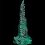 Savage charm double-claw vibrating silicone dildo - obrazek 9