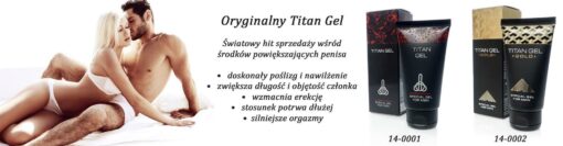 Żel/sprej-titan gel gold 50ml.( orginal ) - obrazek 10