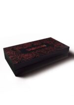 Wild roses wrist cuffs black - obrazek 11