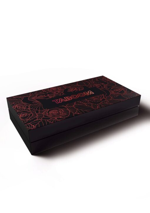 Wild roses wrist cuffs black - obrazek 11