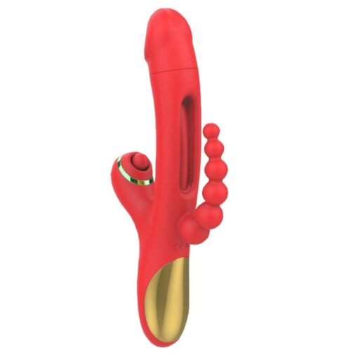 Luxe USB – 9 funkcji wibracji i stukania - obrazek 2
