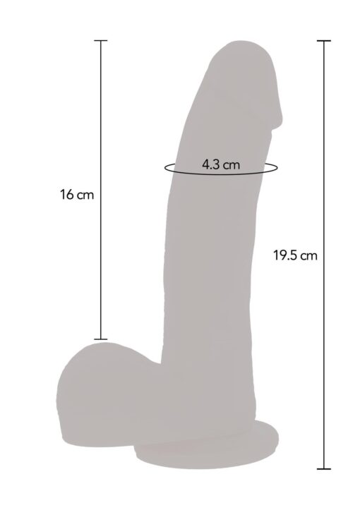 Dildo Magnetic Pulse Trusting – cielisty - obrazek 5