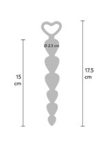 Koraliki analne Bottom Beads – czarne - obrazek 3
