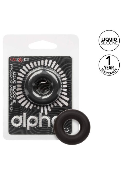 Alpha prolong medium ring black - obrazek 15
