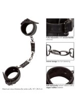 Ankle cuffs black - obrazek 13