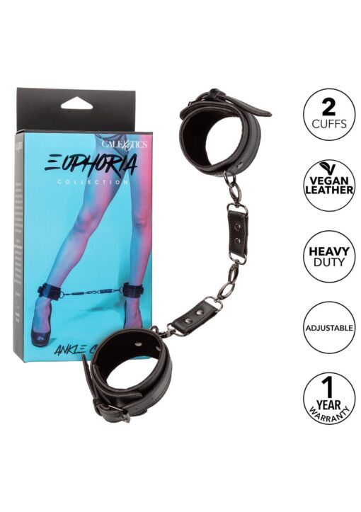 Ankle cuffs black - obrazek 14