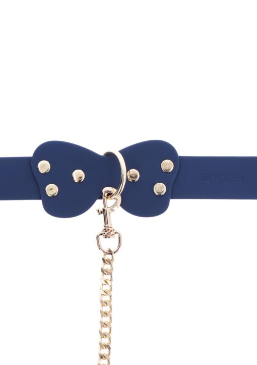 Silicone collar and leash blue - obrazek 13