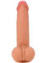 Realistic dildo liquid silicone 18 cm - obrazek 5