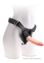 3d triple density cock 8 inch light skin tone - obrazek 4
