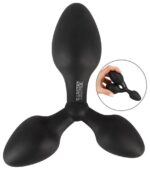 Plug analny Black Velvets – potrójny - obrazek 2