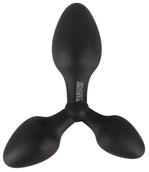 Plug analny Black Velvets – potrójny - obrazek 3