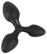 Plug analny Black Velvets – potrójny - obrazek 5