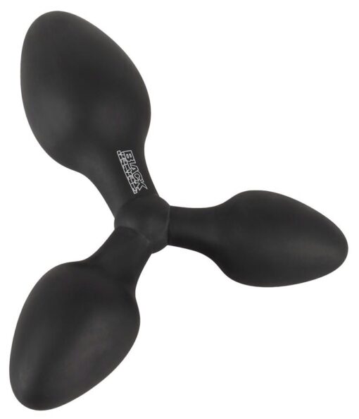 Plug analny Black Velvets – potrójny - obrazek 5
