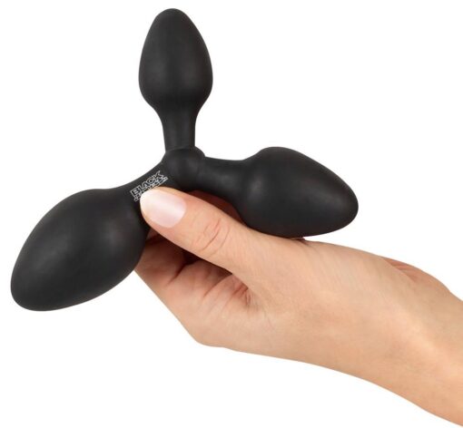 Plug analny Black Velvets – potrójny - obrazek 6