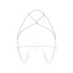 Obsessive Premium Lustique White biały harness na biust