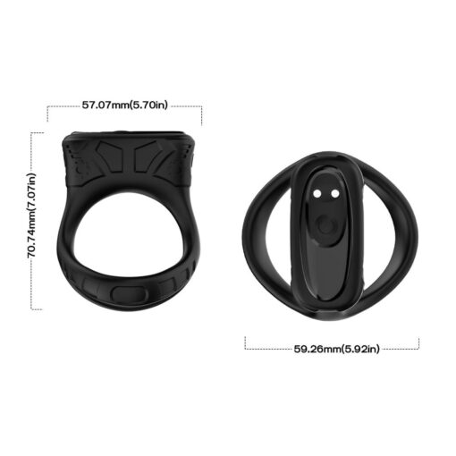 Mechay black, 9 vibration functions - obrazek 2
