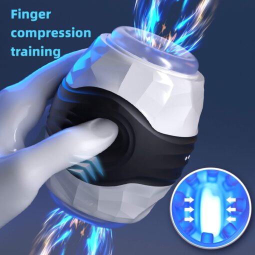 Vibrating ball male stroker - obrazek 6
