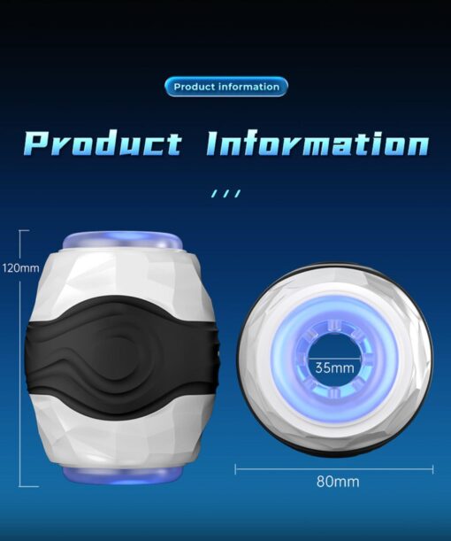 Vibrating ball male stroker - obrazek 7